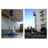 Buy cheap Single Mast Aluminium Scissor Working Platform 160 kg Load 8m Working Height from wholesalers