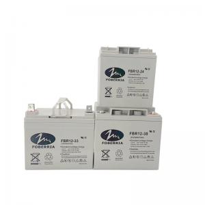  27kg 12V 33Ah 20HR Battery 38A Gel Lead Acid Battery F2 F1 Terminal For Alarm System Manufactures