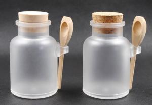  Cork bath salt jars with wooden spoon 100g, 200g, 300g, 500g Manufactures