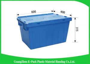  Euro Storage Plastic Attached Lid Containers Rentable Moving For Transportation And Logistics Manufactures