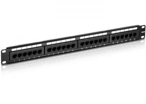  Punch Down Network Patch Panel For 19 " Server Cabinet Unshielded Twisted Pair Manufactures