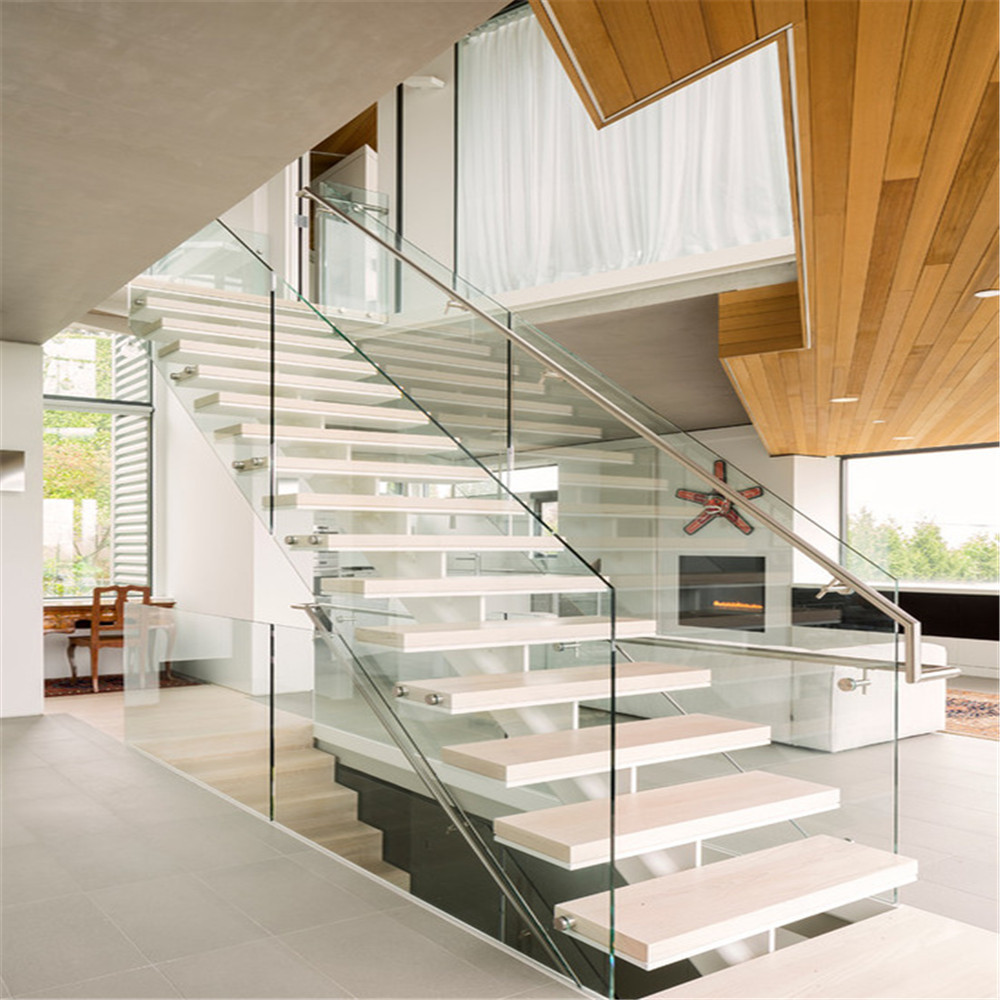  Best stairs design for home with 2 sides of steel stringer Manufactures