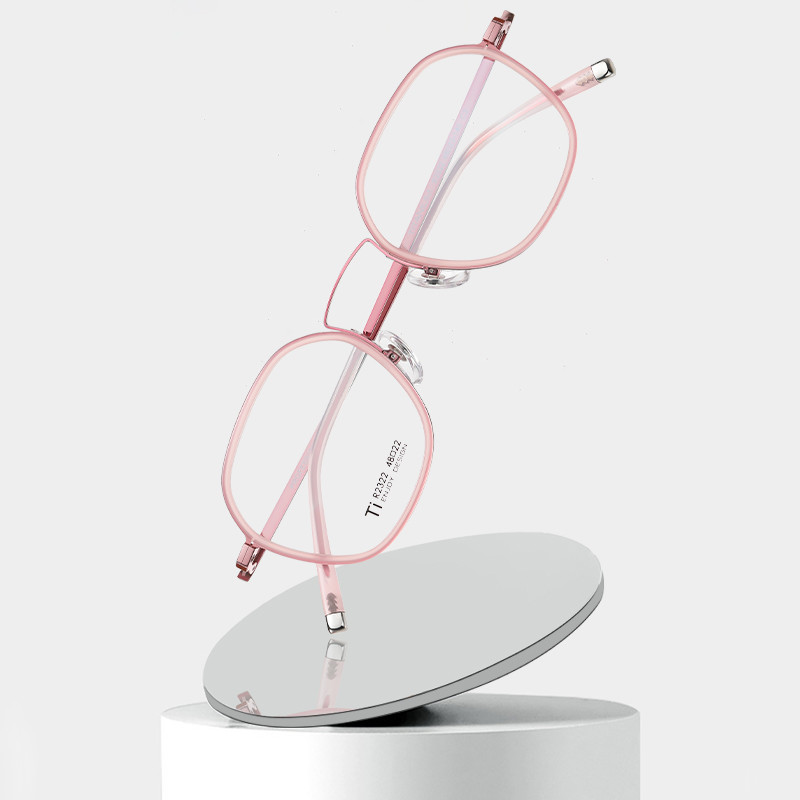  Lightweight Acetate Titanium Glasses OEM For Both Men And Women Manufactures