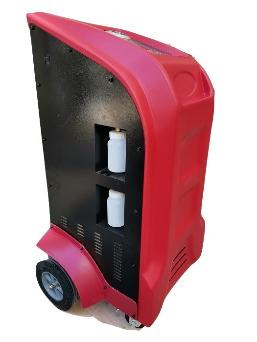  Red AC Refrigerant Recovery Machine 10 ~50 Min Flushing Time For Car Manufactures