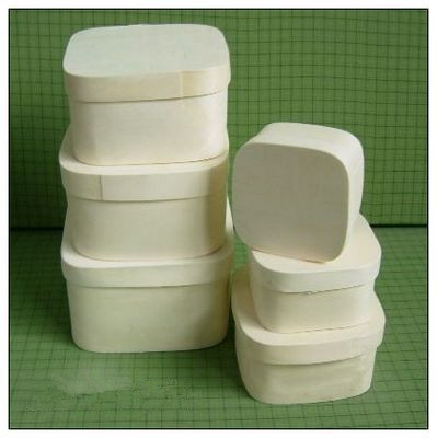  Square shape, wooden chip boxes, Poplar chip wood Manufactures