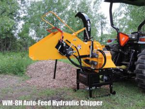  W model wood chipper with PTO shaft Manufactures