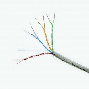  Cat5e Lan Cable 4 Pair 24awg Unshielded Copper Wire Ethernet Manufactures