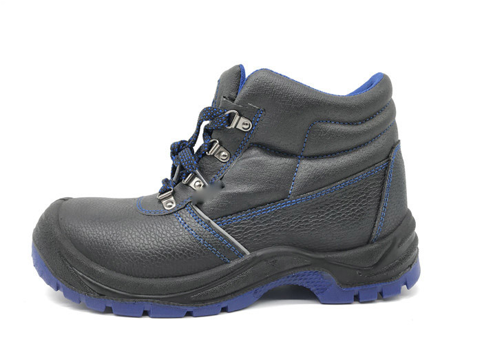 Kevlar Steel Gluing Industrial Work Boots Midsole Protection With Blue Tongue Lining Manufactures