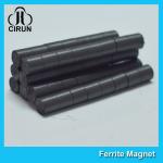  Hard Cylinder Ferrite Magnet For Rotors / Fridge SGS RoHS Certification Manufactures