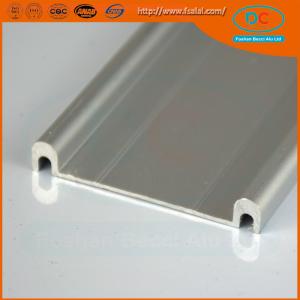  6063 Champage brush aluminum window profile, Matt aluminum window section, window profile Manufactures