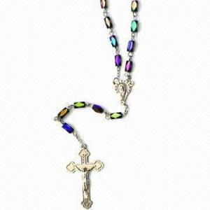  Crystal Chain Rosary Necklace, OEM Orders Welcomed Manufactures