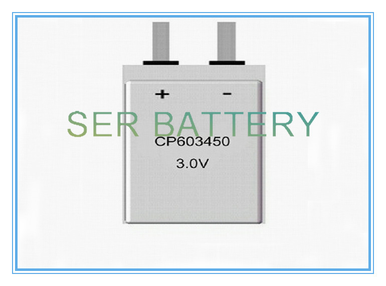  Slim Thin Type Lithium Manganese Battery 3V CP603450 For Active Electronic Tag Manufactures