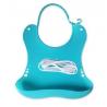 Buy cheap 2012 lovely custom Cute Cartoon Rubber Silicone Infant Bibs from wholesalers