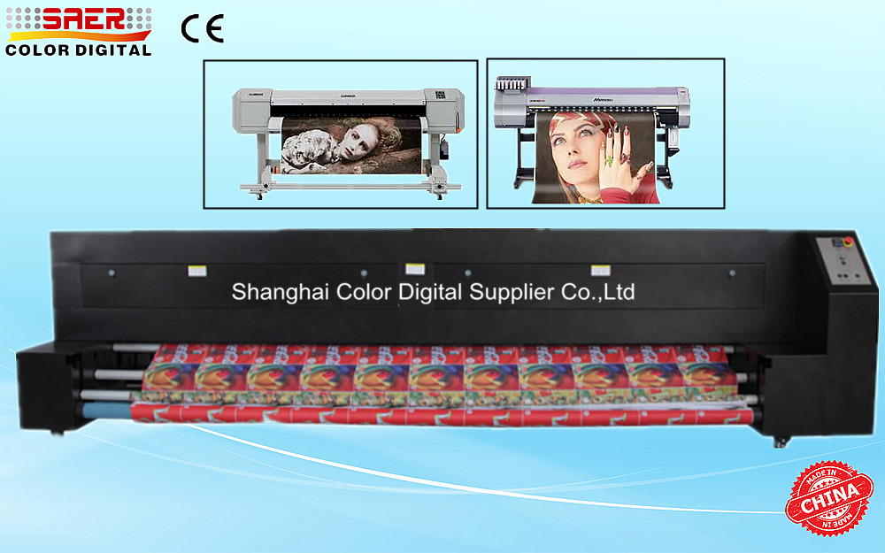  Large Format Sublimation Heater Machine Color Fixation Unit Automatic Feed Take Up System Manufactures
