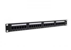  CAT5E Feed Through Network Patch Panel With RJ45 Sockets Fully QA Tested Manufactures