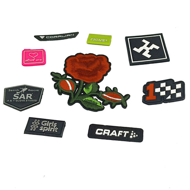 Rectangle Iron-On Personalized Clothing Accents With Laser Cut Borders