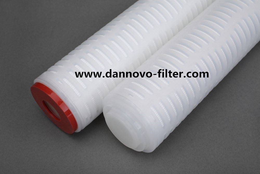  5 Micron Polypropylene Membrane PP Pleated Water Filter Cartridge Manufactures