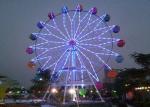  Adjustable Speed Amusement Park Ferris Wheel FRP Material For Outdoor Playground Manufactures