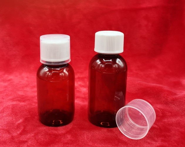  Screw Cap Pharmaceutical PET Bottles , 69mm Height Plastic Bottle For Medicine Manufactures