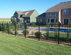  Garden House School 2.4x2m Steel Wrought Iron Fence Vandal Resistant Manufactures