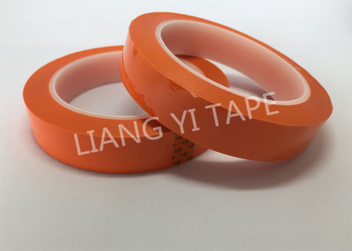  High Temperature Resistance Orange Electrical Tape With Acrylic Pressure - Sensitive Adhesive Manufactures