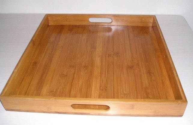  Bamboo trays, food tray, beer bottle tray with waterproof varnished Manufactures