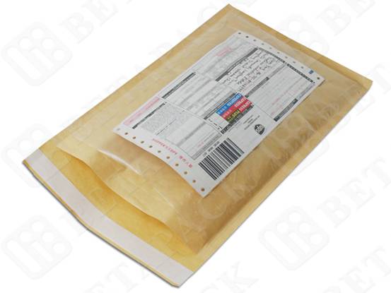  Brown Self Adhesive Bubble Wrap Shipping Envelopes 180*260" Manufactures