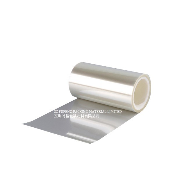  250 Micron Mobile Phone Screen Protector Film Roll Transparent , RoHS Silicone Coated PET Release Film Manufactures