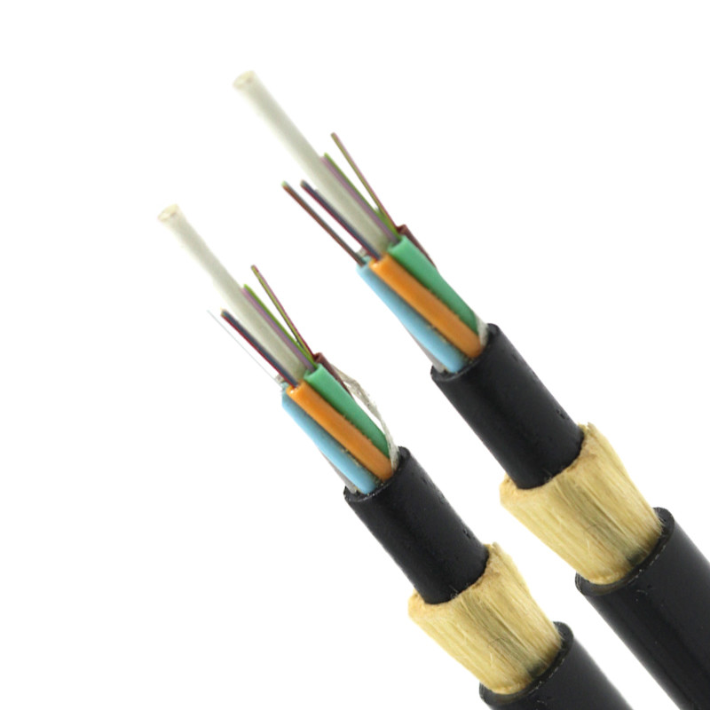  FRP Strength 24 Core ADSS Optical Fiber Cable All Dielectric Fiber Optic Cable Manufactures