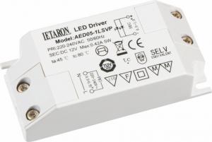  12V 5W Constant Voltage LED Driver Controller for Led Strip Light and Display AED05-1LSVP Manufactures