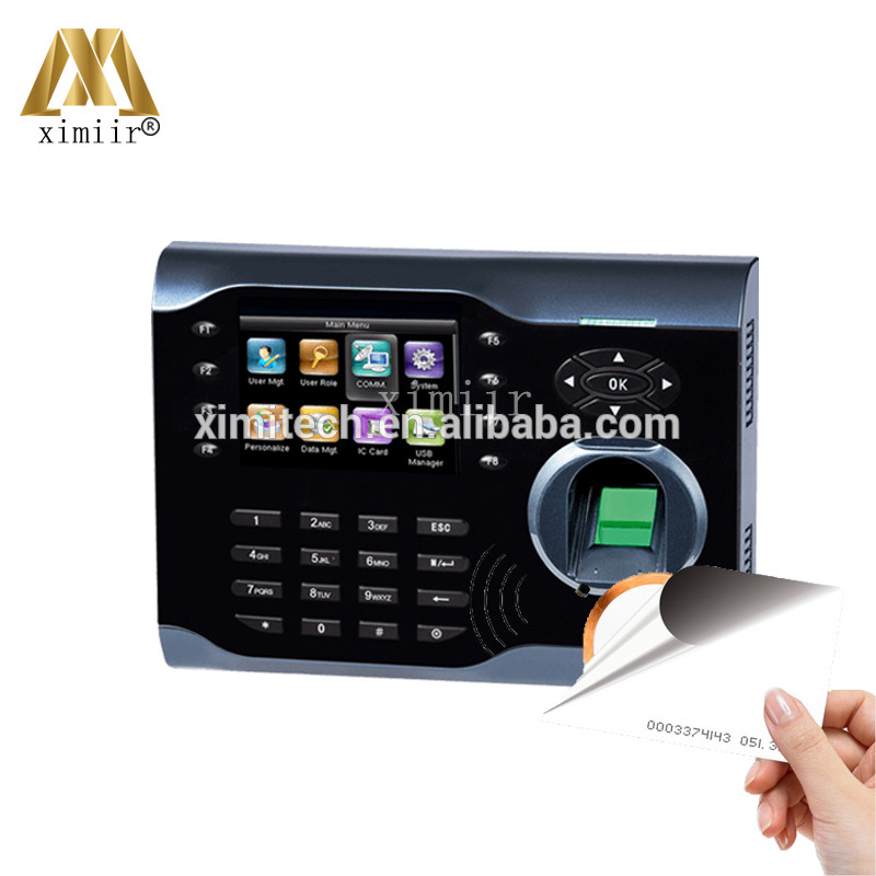  Employee fingerprint time record system iclock360 fingerprint and RFID card smart card time and attendance ZK terminal Manufactures