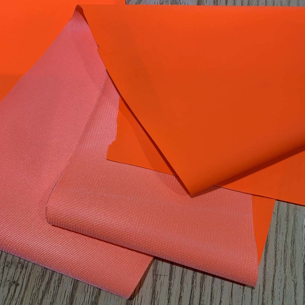  PU PVC Waterproof Coated Fabric , 48'' Polyester Lining Material Artificial Leather Manufactures