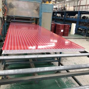  Galvanized EPS 200mm Color Steel Sandwich Panel Propor Fire Retardant Manufactures