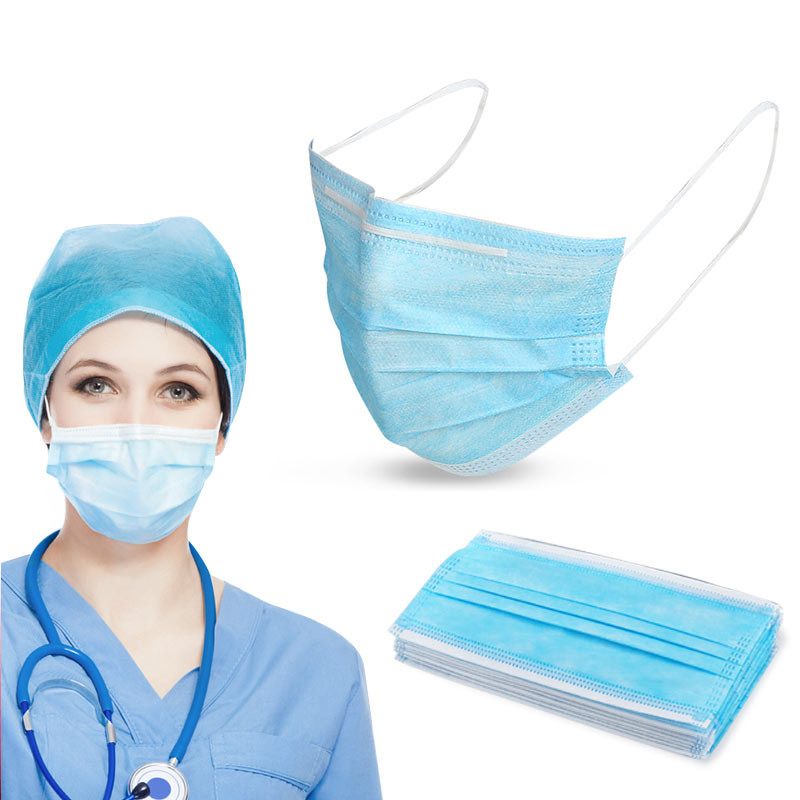  Eco Friendly Disposable Medical Mask Anti Virus For Safety Protection Manufactures