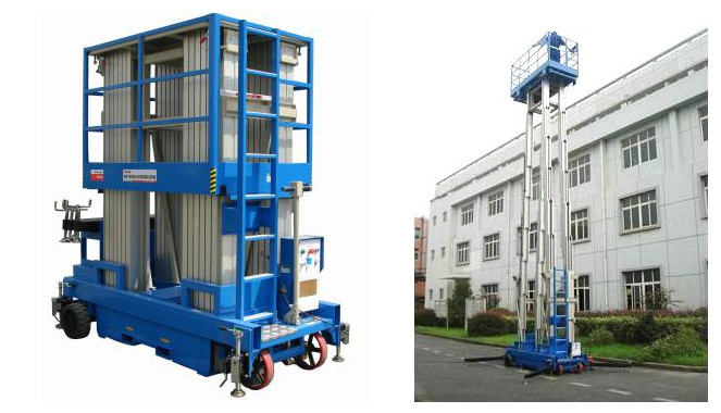  Hydraulic Mobile Elevated Aluminum Work Platform With 12m Platform Height Manufactures