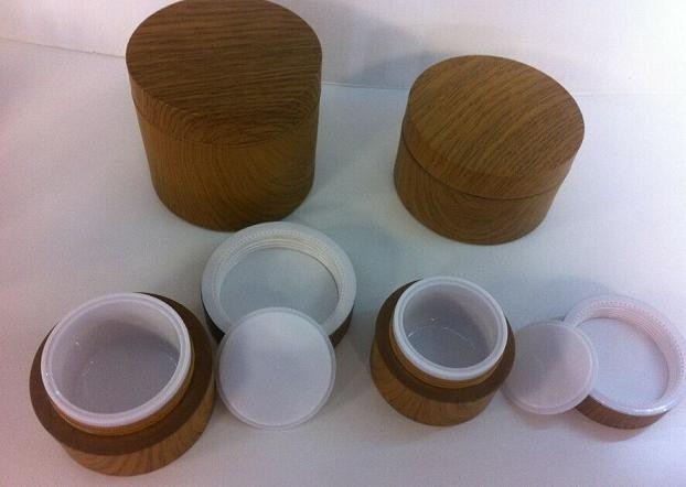  Imitation Wood Grain Cosmetic jars, cream jars Manufactures
