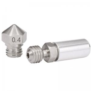  Stainless Steel MK10 All Metal Hotend Upgrade Kit 1.75mm 0.4mm Nozzle Manufactures