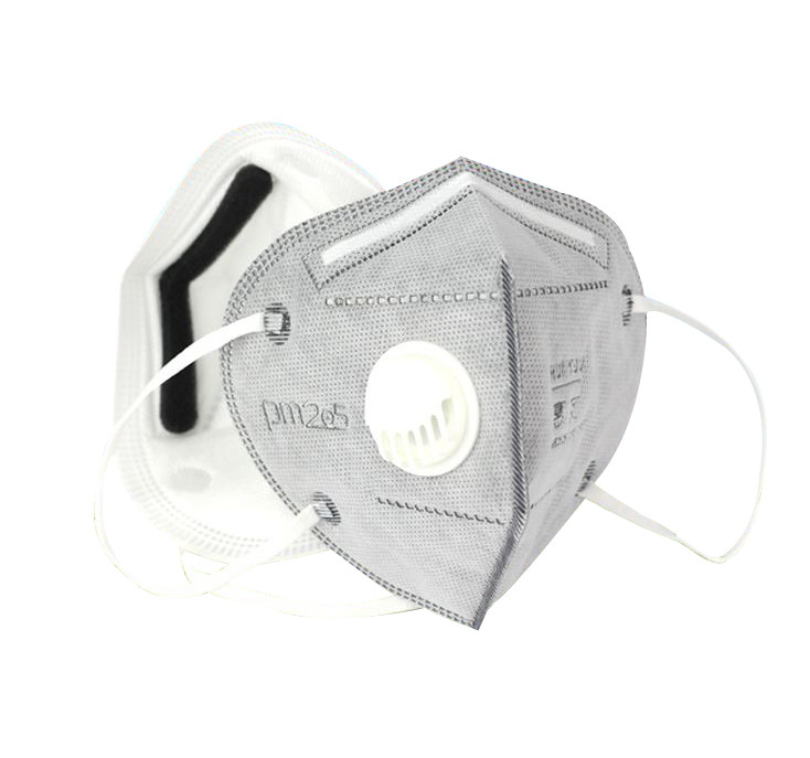  Anti Pollution Folding FFP2 Mask , Non Woven Fabric Face Mask Antibacterial Manufactures