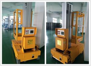  Aerial Vertical Single Mast Lift Self Propelled For Quick Maintenance Manufactures