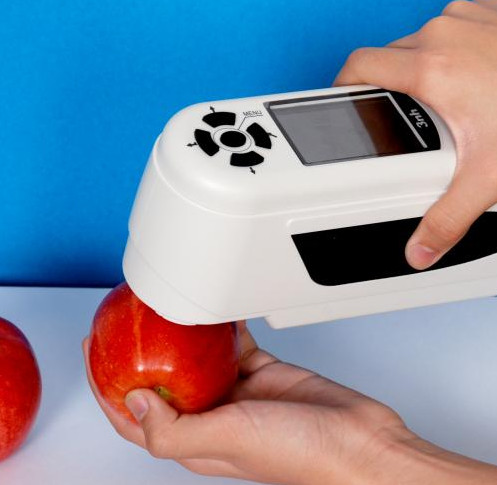  NH310 portabe color test colorimeter for food price with 8mm 4mm aperture CIE lab 0.06 accuracy equal WR18 colorimeter Manufactures