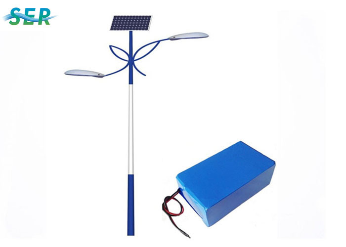  26650 4S6P LiFePO4 Lithium Battery Rechargeable 12V 20Ah Solar Street Light Applied Manufactures