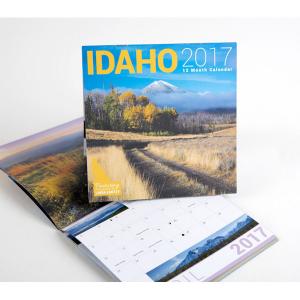  High - End Full Color Spiral Paper Wall Calendars With Custom Printing Pattern Manufactures