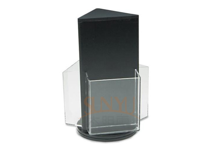  Acrylic Memu Holder / Acrylic Double Side Paper Insert Sign Holder Manufactures