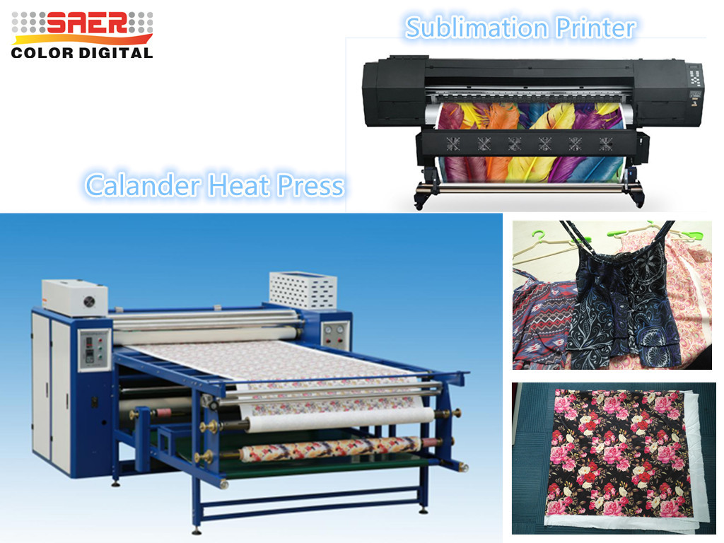  2.5m Roller Style Textile Calender Machine Sublimation Printing Manufactures