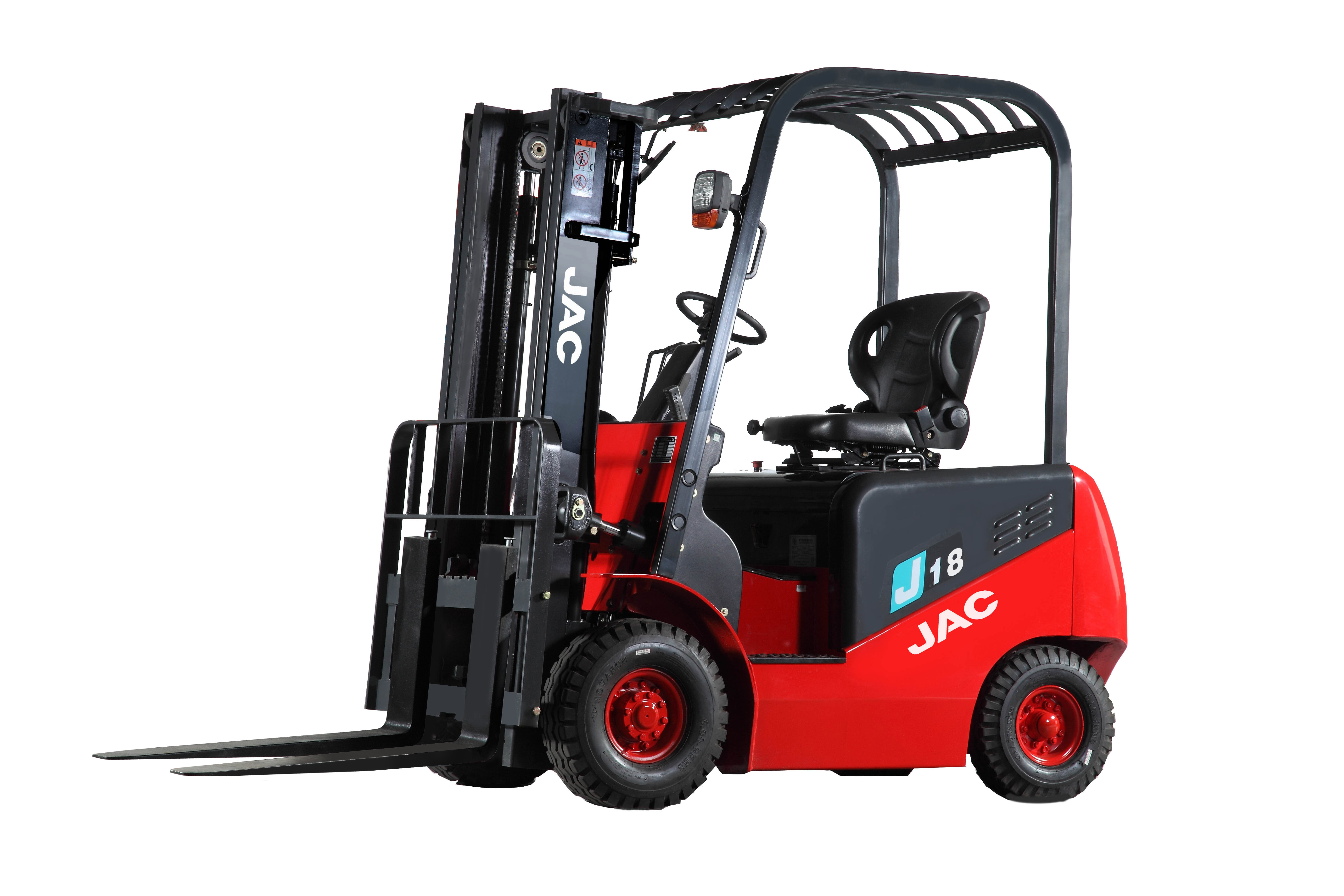  Counterbalance Electric Forklift Truck 1.8 Ton Capacity With AC Power System Manufactures