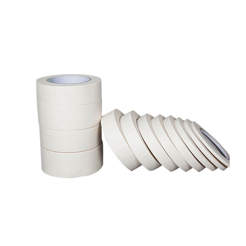  Heat-resistant and non-residual masking paper tape wholesale hand-torn high-viscosity hairdressing adhesive Manufactures