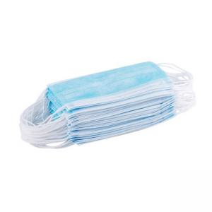  Multiple Layer 3 Ply Face Mask , Disposable Dust Mask Adjustable Wearing Manufactures