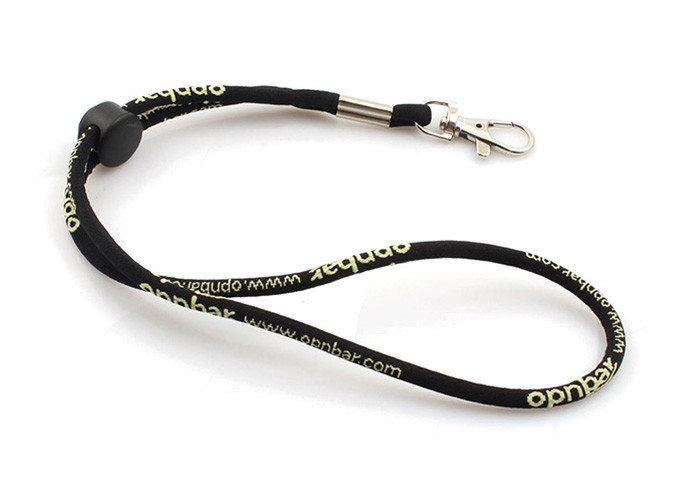 Buy cheap Black Lanyard Neck Strap for ID Card Phones Camera , Custom Cord Straps Rope from wholesalers