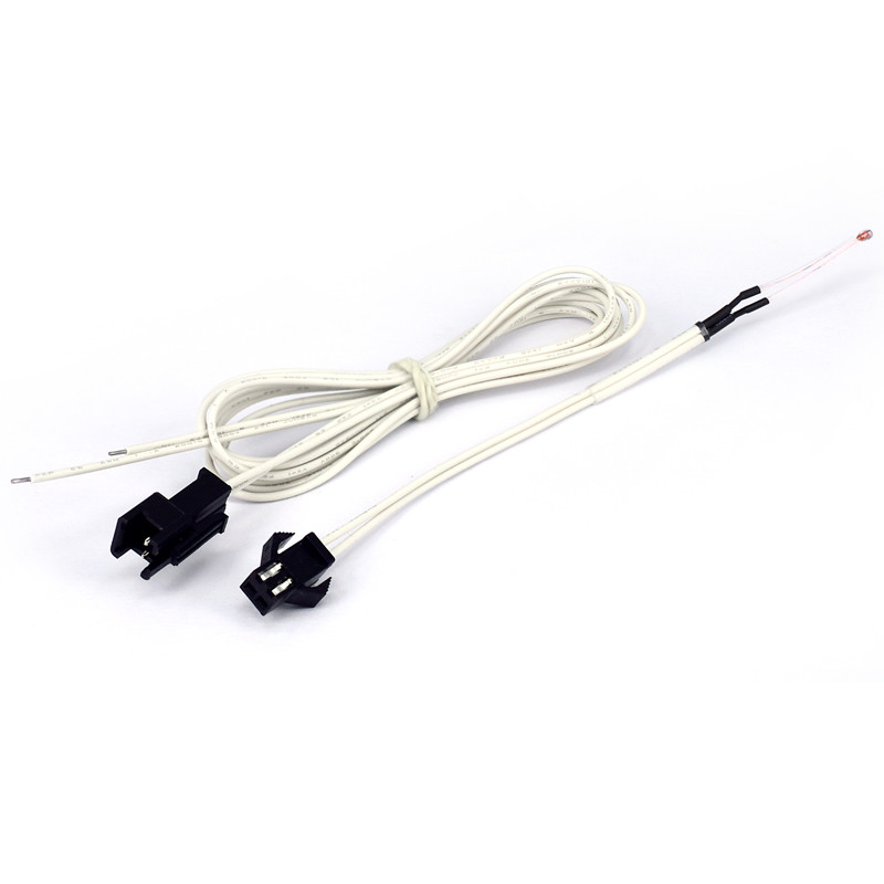  1000mm 1% High Accuracy NTC 100K Thermistor 3950K Beta A Value Manufactures