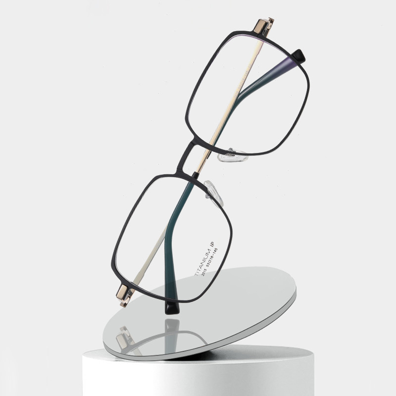  Al Mg Lightweight Glasses Frames Titanium With Non Prescription Lenses Manufactures